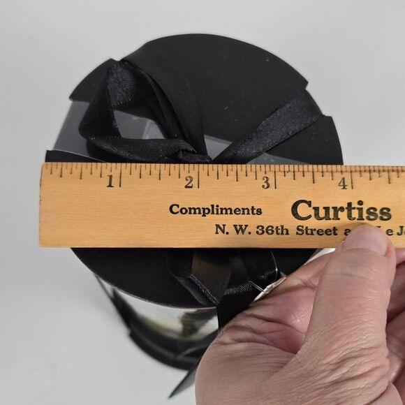 Disney Parks WDW Hurricane Candle Holder Cinderella Castle Black‎ Gold - Picture 5 of 6